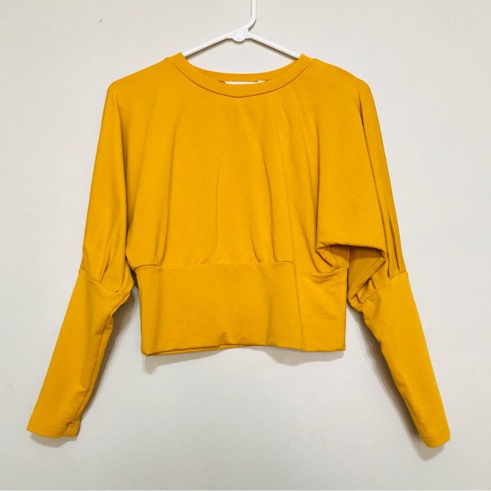 BB Dakota Yellow Basic Long Sleeve Shirt